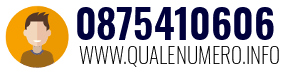 Numero di telefono 0875410606 0875410606