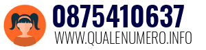 Numero di telefono 0875410637 0875410637