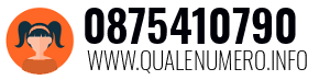 Numero di telefono 0875410790 0875410790