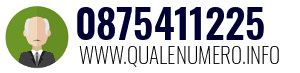 Numero di telefono 0875411225 0875411225