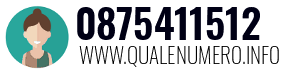 Numero di telefono 0875411512 0875411512