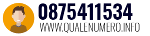 Numero di telefono 0875411534 0875411534