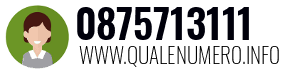 Numero di telefono 0875713111 0875713111