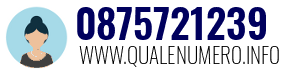 Numero di telefono 0875721239 0875721239