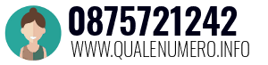 Numero di telefono 0875721242 0875721242
