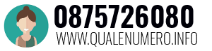 Numero di telefono 0875726080 0875726080