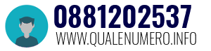 Numero di telefono 0881202537 0881202537