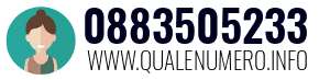 Numero di telefono 0883505233 0883505233