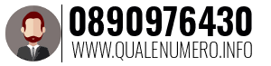 Numero di telefono 0890976430 0890976430