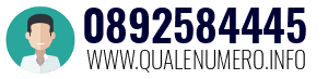 Numero di telefono 0892584445 0892584445