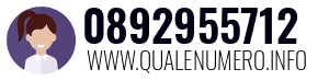 Numero di telefono 0892955712 0892955712