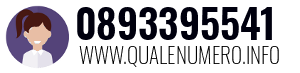 Numero di telefono 0893395541 0893395541