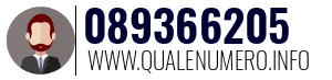 Numero di telefono 089366205 089366205