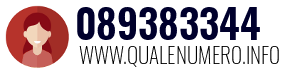 Numero di telefono 089383344 089383344
