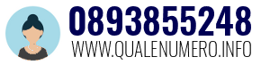 Numero di telefono 0893855248 0893855248