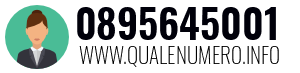 Numero di telefono 0895645001 0895645001