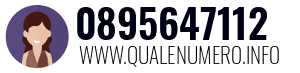 Numero di telefono 0895647112 0895647112