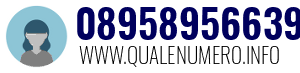 Numero di telefono 08958956639 08958956639