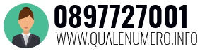 Numero di telefono 0897727001 0897727001