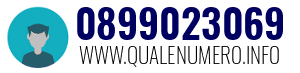 Numero di telefono 0899023069 0899023069
