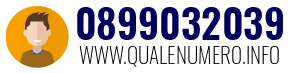 Numero di telefono 0899032039 0899032039