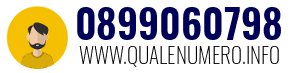 Numero di telefono 0899060798 0899060798