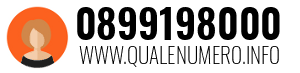 Numero di telefono 0899198000 0899198000