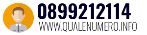 Numero di telefono 0899212114 0899212114
