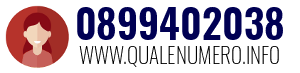 Numero di telefono 0899402038 0899402038