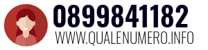 Numero di telefono 0899841182 0899841182