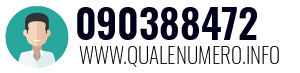Numero di telefono 090388472 090388472