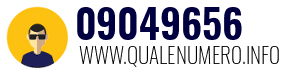 Numero di telefono 09049656 09049656