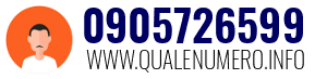 Numero di telefono 0905726599 0905726599