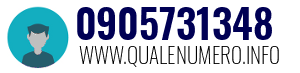 Numero di telefono 0905731348 0905731348