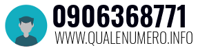 Numero di telefono 0906368771 0906368771
