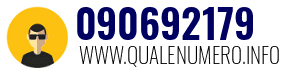 Numero di telefono 090692179 090692179