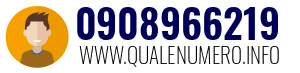 Numero di telefono 0908966219 0908966219