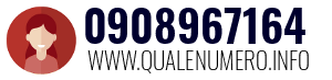 Numero di telefono 0908967164 0908967164