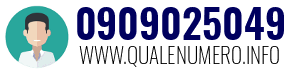 Numero di telefono 0909025049 0909025049