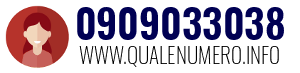 Numero di telefono 0909033038 0909033038