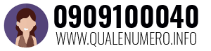 Numero di telefono 0909100040 0909100040