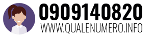 Numero di telefono 0909140820 0909140820