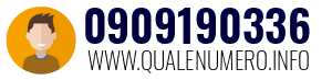 Numero di telefono 0909190336 0909190336