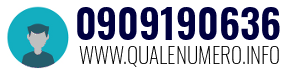 Numero di telefono 0909190636 0909190636