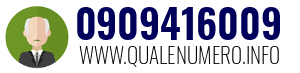 Numero di telefono 0909416009 0909416009