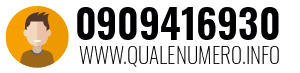 Numero di telefono 0909416930 0909416930
