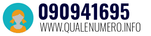 Numero di telefono 090941695 090941695
