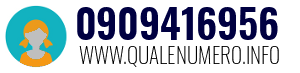 Numero di telefono 0909416956 0909416956
