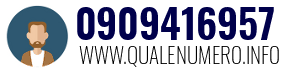 Numero di telefono 0909416957 0909416957