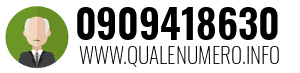 Numero di telefono 0909418630 0909418630